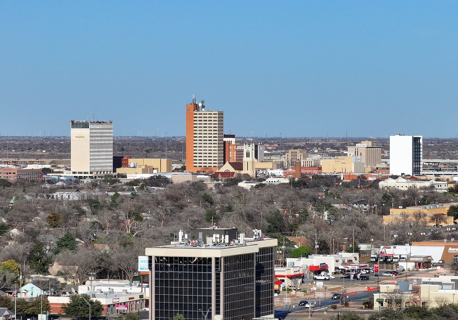 Downtown Lubbock, Texas skyline